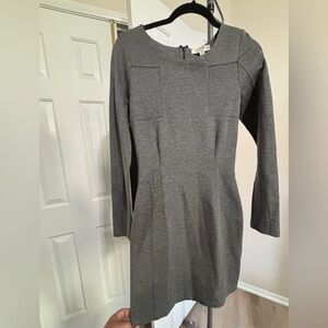 NWT LAVENDER BROWN Charcoal Gray  Dress